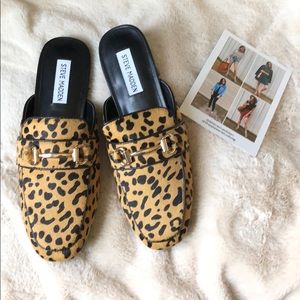 Steve Madden Rylie Leopard Mule size 8 New
